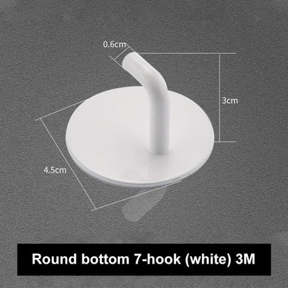 1/3PCS Hook Self-Adhesive 304 Stainless Steel Storage Hanger Towel Key Umbrella Holder Rack Kitchen Bathroom Home Accessories