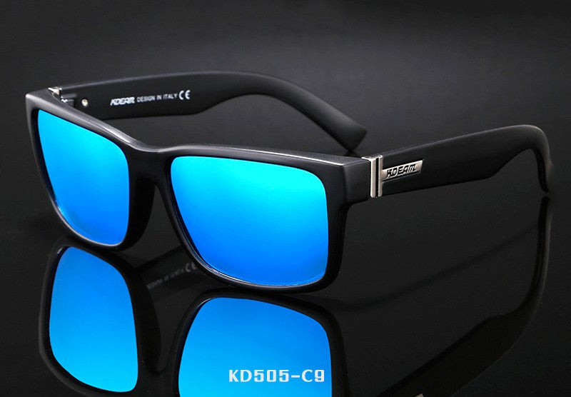 KDEAM Revamp Of Sport Men Sunglasses Polarized Shockingly Colors Sun Glasses Outdoor Driving Photochromic Sunglass With Box