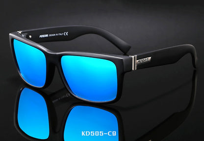 KDEAM Revamp Of Sport Men Sunglasses Polarized Shockingly Colors Sun Glasses Outdoor Driving Photochromic Sunglass With Box