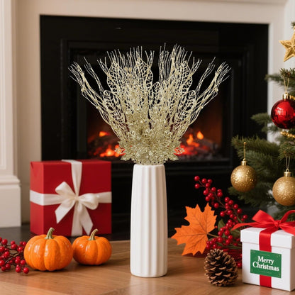 Artificial Flowers Berry Bouquet Christmas Tree Decoration Xmas Ornaments for Home Decor New Year Party Supplies Accessory
