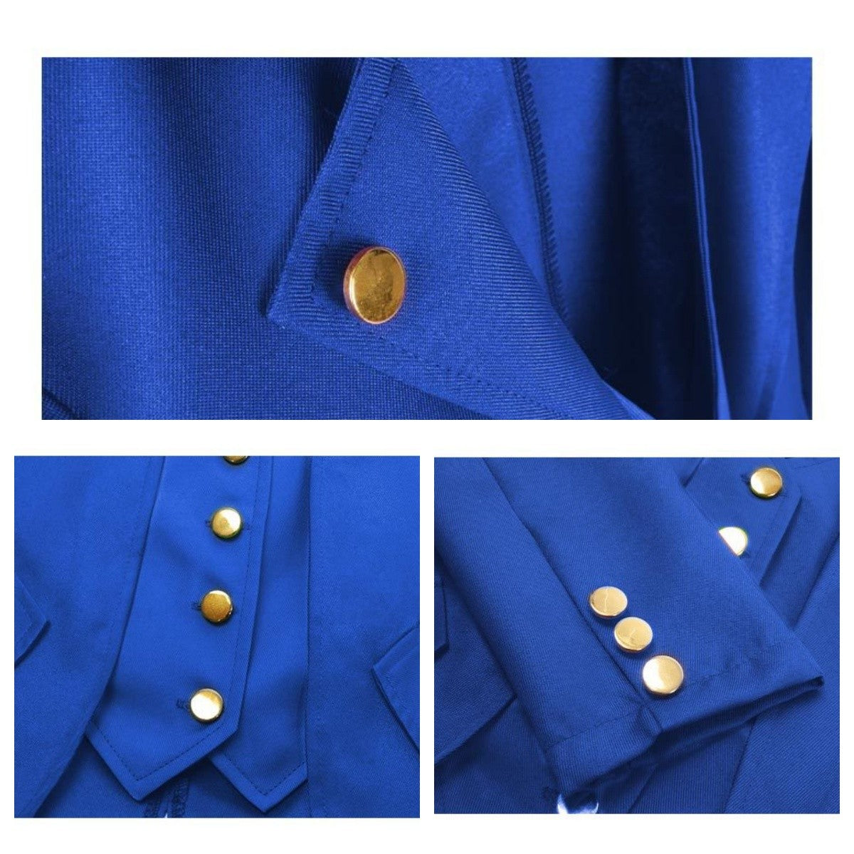 Steampunk Gothic Medieval Tailcoat Cosplay Costume, Tailcoat Jacket & Vest Suit for Adults and Kids, Halloween Role Play Outfit