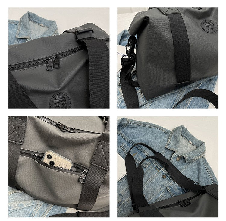 Travel bag Men's and women's tote bag Large capacity travel duffel Yoga exercise  Oxford cloth waterproof fitness bag