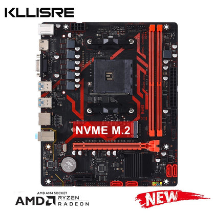 Placa-mãe Kllisre A520 kit CPU AMD Ryzen R5 3600 memória DDR4 16 GB 3200 MHz para Desktop
