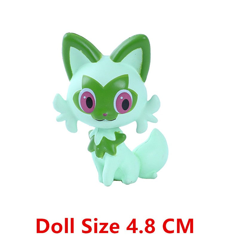 Pokémon Anime Figures Gelo Eevee Pikachu Dragão Voador Coleção Figura Brinquedos de Ação Fofos Modelo Pok é mon Presentes de Aniversário Infantis