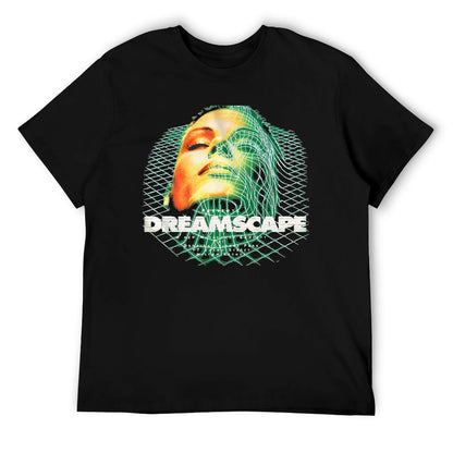 Dreamscape Old Skool Raver Hardcore Techno DnB T-Shirt t shirt for man 100 percent cotton t shirt man plain T-Shirt