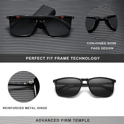 KINGSEVEN Brand Polarized Sunglasses For Men UV400 Protect Eyes Glasses For Holiday Light Weight Fishing Driving Glasses