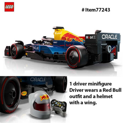 LEGO 77243 Speed Champions Oracle Red Bull Racing RB20 F1 - Kit de Modelo de Carro de Corrida – Conjunto de Construção para Adultos, Maiores de 18 Anos, 251 Peças