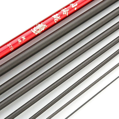 1.6m-4.8m Length Ultralight Fishing Rod Hand Pole Design Feeder Type Carbon Fiber Fishing Rod Telescopic Mechanism