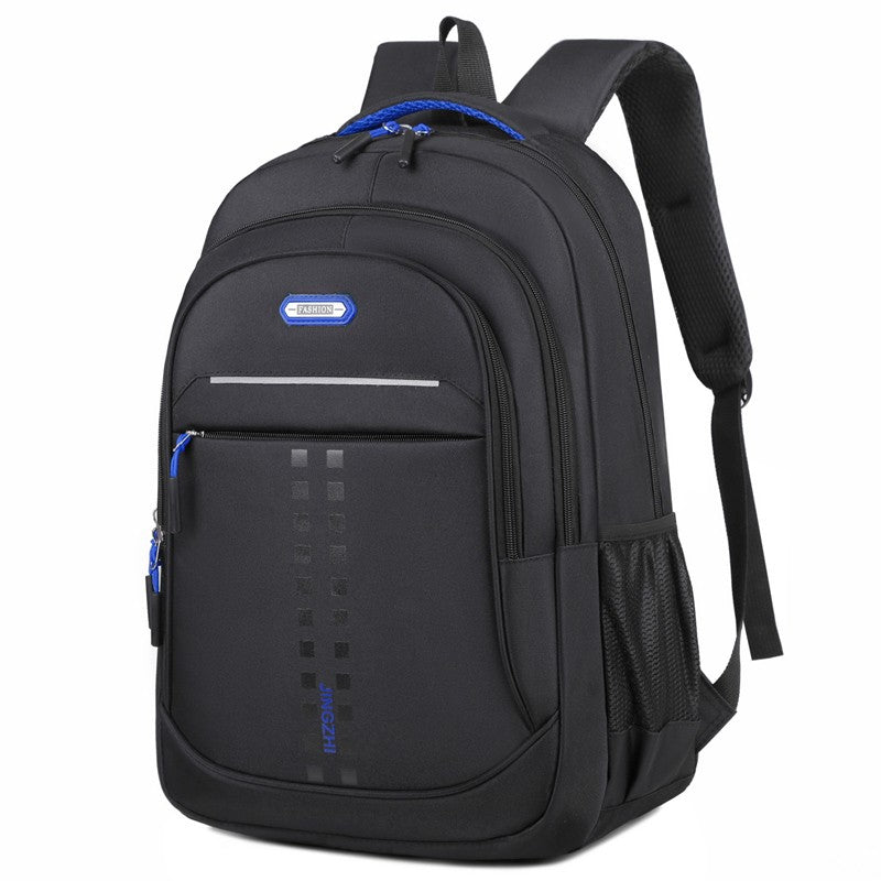 Men's and women's backpack Oxford waterproof backpack Business computer bag Leisure travel backpack High school student backpack