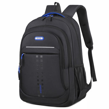Men's and women's backpack Oxford waterproof backpack Business computer bag Leisure travel backpack High school student backpack