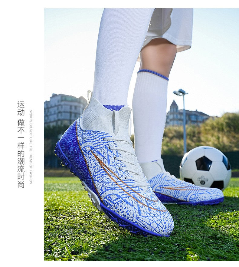 Superfly FG Football Boots Outdoor Soccer Cleats Shoes Soft Sport Professional Shoes Breathable Comfortable Boots Plus Size