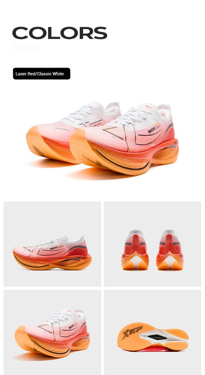 Xtep 160X 3.0 PRO Running Shoes For Men Summer Multi-scene Carbon Plate Running Shoes Breathable Racing Sport Shoes 976419110086