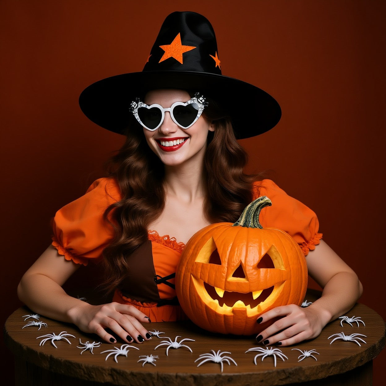 Unisex Sunglasses Dark Lens Halloween Sunglasses Holiday Decorative Sunglasses White Framed Decorative Glasses For Face Shapes
