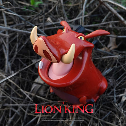 Disney Anime The Lion King Funny Pumbaa Action Figure Toy Birthday Gifts for Kids Big Size 19cm Plastic Figure Doll