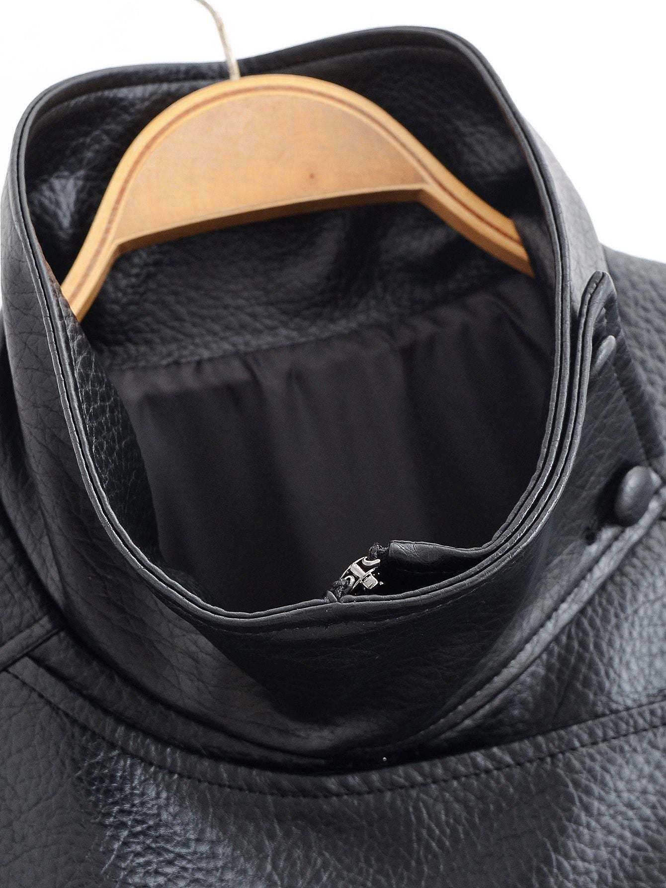 HH Women Autumn Fashion Jackets Asymmetric Button Pocket Long Sleeves Black Loose Zipper Jackets Female High Street Coats