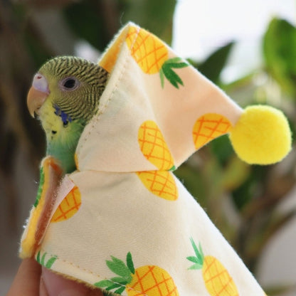 Linda Roupa de Pássaro Capa Colorida Vista e Proteja Seus Papagaios de Estimação Roupa de Pássaro Confortável Perfeita para Animais de Estimação
