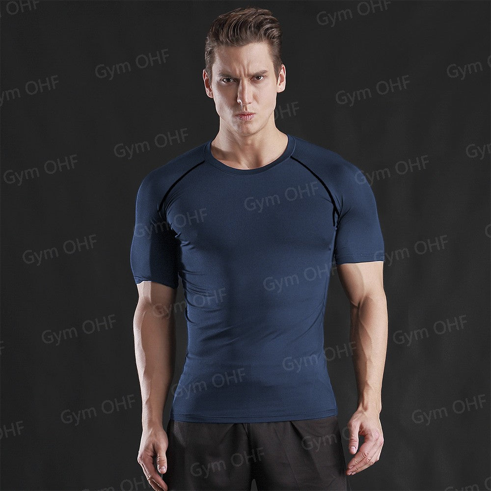 Thermal Man Underwear Set Spi/Der Compression T Shirt Leggings Yoga Sets Fitness