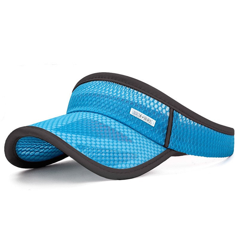 New Summer Sports Women Mesh Extended Brim Air Sun Hats Visor UV Protection Top Empty id Outdoor Men Golf Running Sunscreen Cap