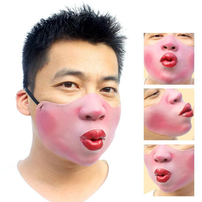 2026 New Funny Adult Party Mask Latex Clown Cosplay Hallowmas Party Decor Half Face Horrible Scary Mask Party Decoration Supplie