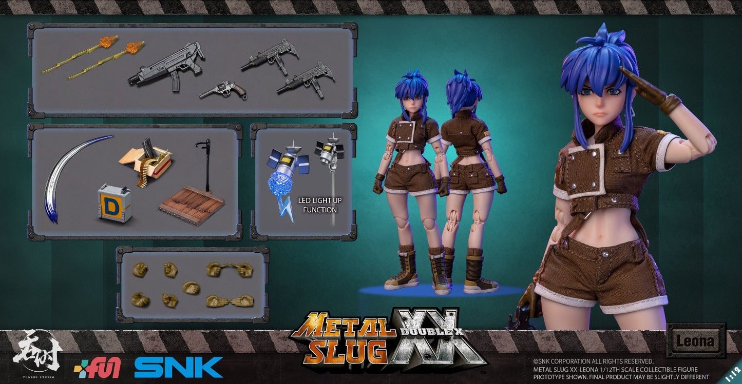 Em Estoque Timeless Studio Metal Slug Xx Ralph & Clark Figuras Articuladas 1/12