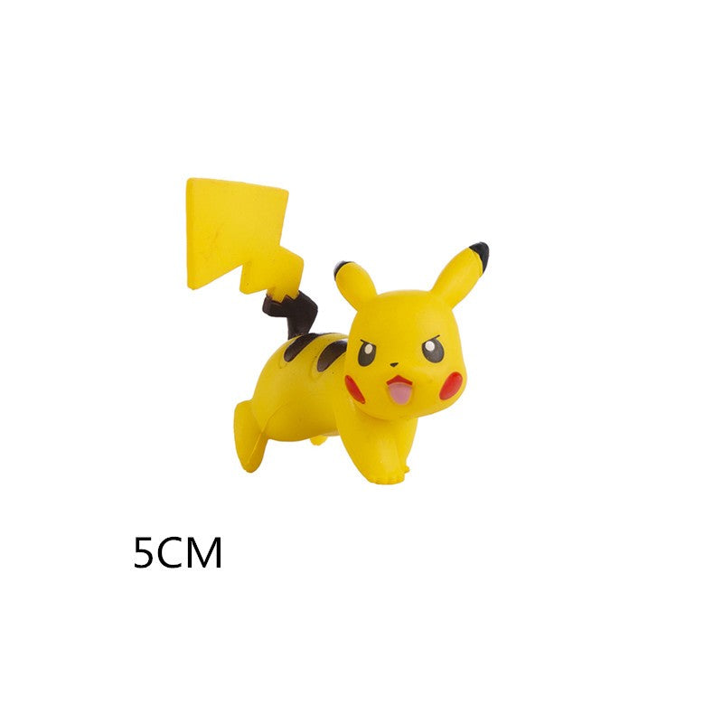 Pokémon 4-13cm Bonecos de Desenho Animado Filme Anime Pikachu Eevee Charmander Mewtwo Bonecos Colecionáveis Melhor Presente de Aniversário para Crianças