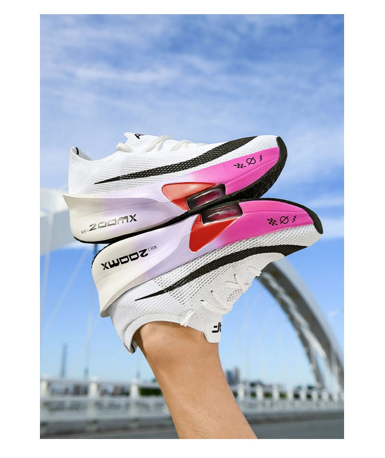 Casual Sneakers Air Cushion Running Shoes Jogging Marathon Men Sports Breathable Lightweight Comfortable Nonskid Leisure Sneaker