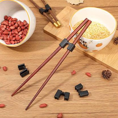 5/6 PEÇAS Treinador de Hashi Reutilizável Antiderrapante Reutilizável e Substituível Ajudante Asiático para Crianças Adultos Iniciantes de Todas as Idades