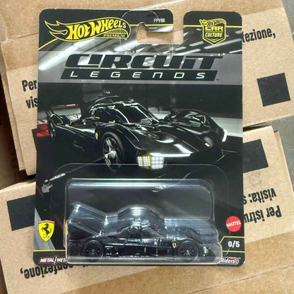 Hot Wheels Original Ferrari 499P Nº 0 Itens Ocultos Track Legend Série Car Culture 2025 Caixa K (Mix 5) Premium Die-Cast 1:64