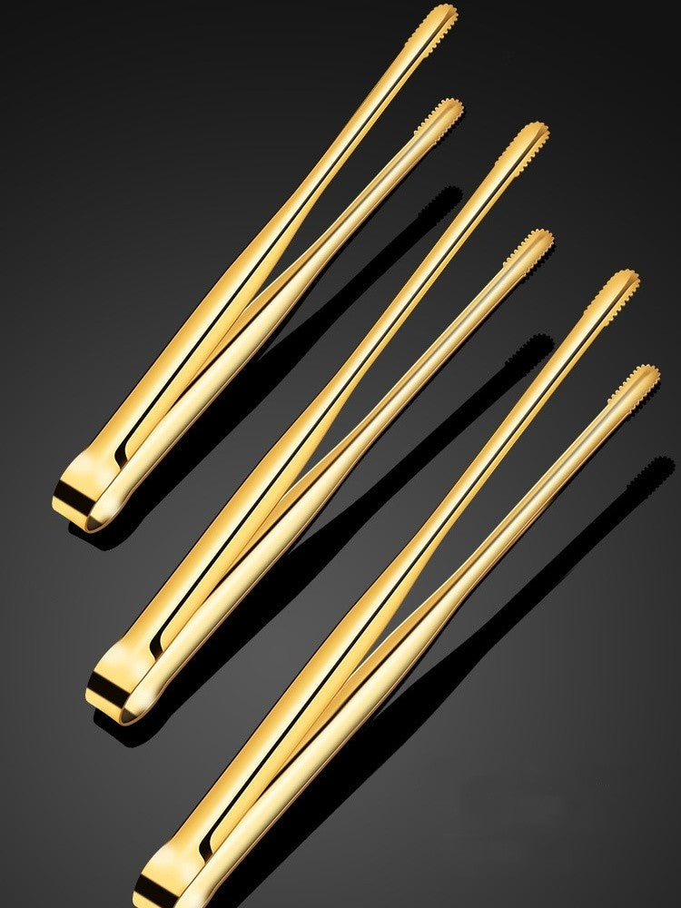 Stainless Steel Barbecue Clip Multipurpose Barbecue Salad Picnic Grill Tongs Food Grade Grippers Picnic Meat BBQ Cooking Gadgets