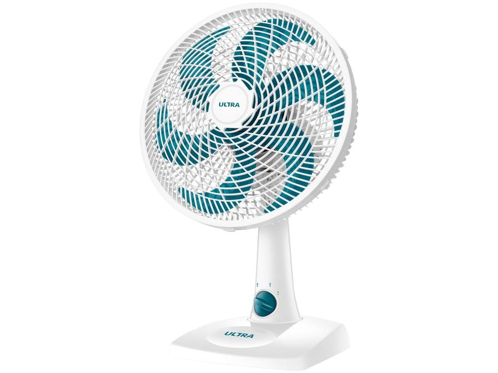 Table Fan Ultra V-UT-30-01 30cm 6 Speeds 3 Speeds White and Blue-220V