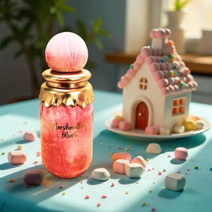 Paris Corner Marshmallow Blush EDP 100 ml | Um Perfume Feminino Único Gourmand de Marshmallow e Morango | Longa Duração