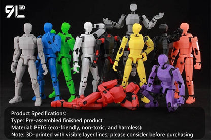 9L3D Sortudo 13 Invencível Menino Conquistador? Boneco de Ação Omni Impresso em 3D Modelo de Anime Articulado Colecionável Brinquedo Presente Fã