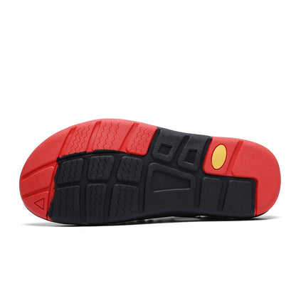 2024 New Arrival Summer Men's Shoes Breathable Beach Loafers Hand Woven Roman Sandals High Quality Men's Comfortable Flats