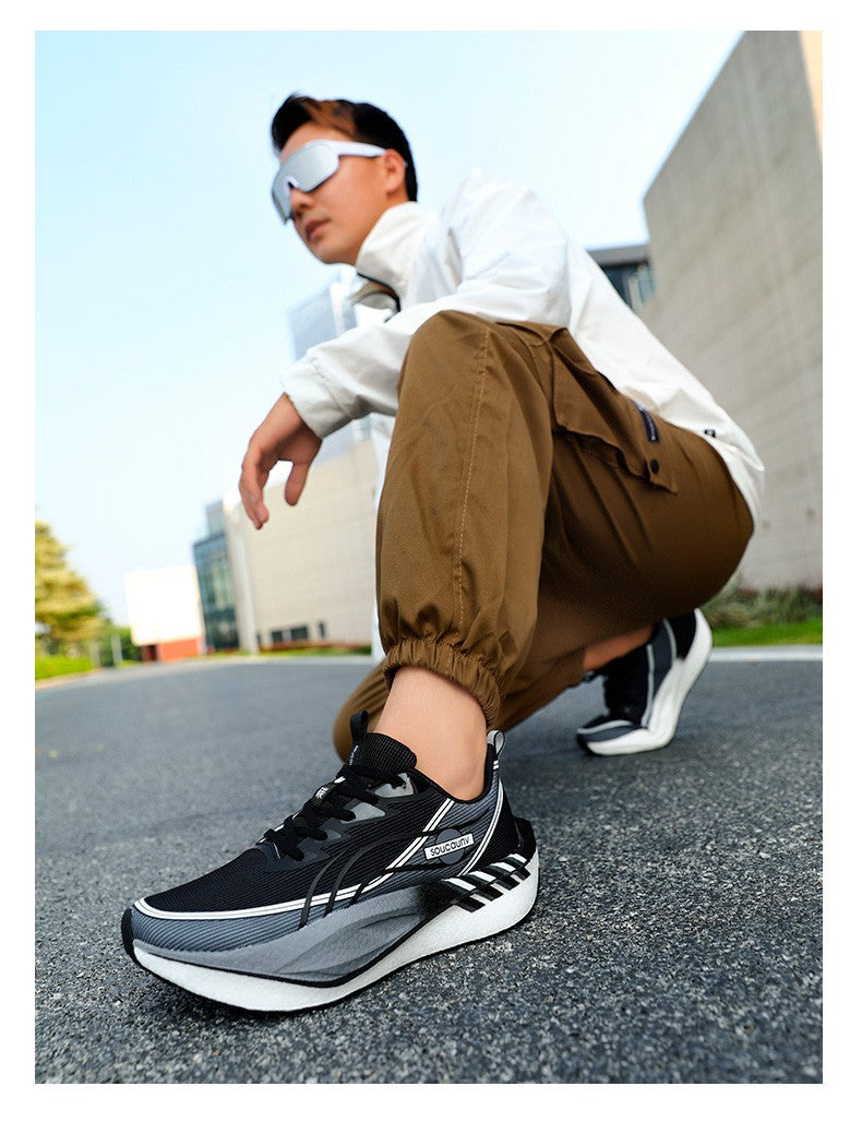 Running Shoes Casual Carbon Board Marathon Men Sports Tenis Air Breathable Women's Comfortable Athletic Nonskid Leisure Sneakers