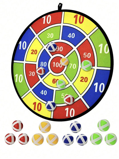 12 conjuntos de discos de dardo de bola pegajosos, brinquedos internos e externos, interação entre pais e filhos, presentes de aniversário, jogos de festa, suprimentos