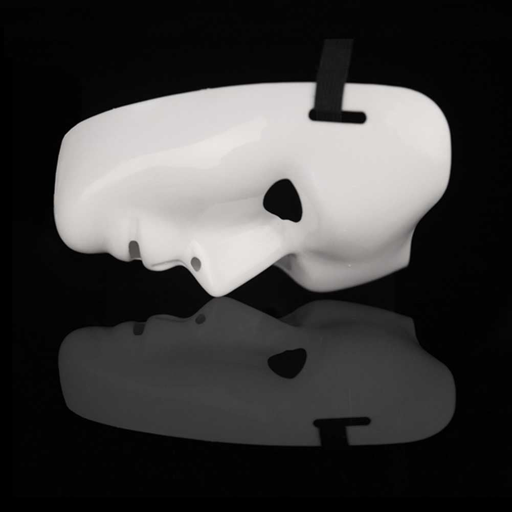 Halloween Jabba WockeeZ Dance Mask Hip-Hop Street Dance White Performances Mask For Man Women White Face Mask Cosplay Props