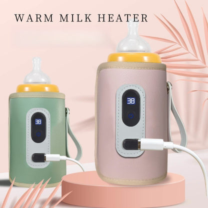 USB Charging Baby Milk Warmer Newborn Portable Bottle Heater Outdoor Travel Accessories Outdoor Portable Breastmilk Warm Bag
