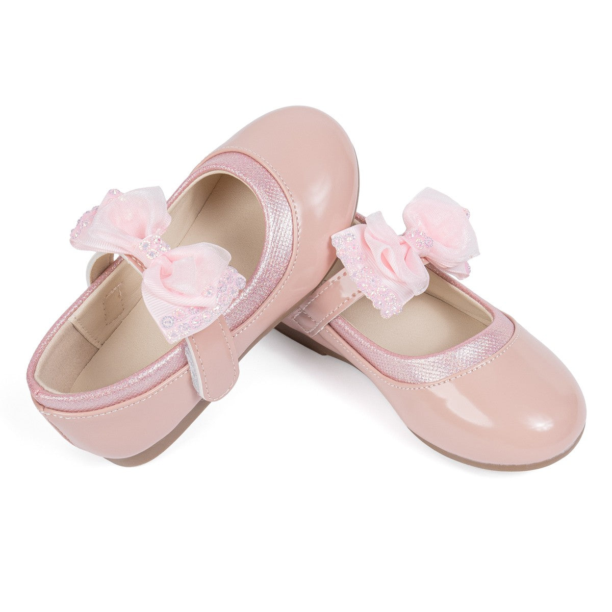 Fashion Children's Flat Shoes Non-slip PU Leather Shoes 3-colors Comfortable Wear-resistant All-season Mary Jane Princess Shoes