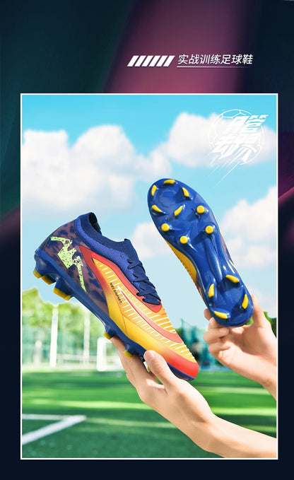 New Men Football Shoes High Quality Fast Soccer Shoes Society Cleats Professional Football Field Boots FG Sneaker Low Cut