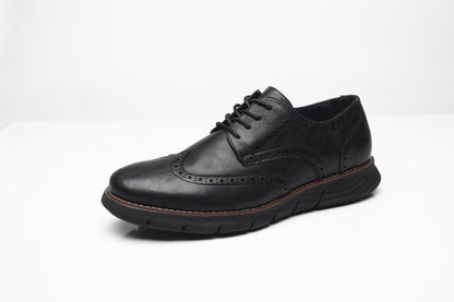 BHKH Male Sneakers Autumn/Winter traf Leather Men Casual Shoes Business Work Office Lace-up Dress shoes For Men Size47