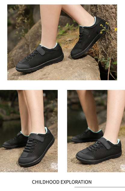 Children's Wide Version Barefoot Shoes Boys And Girls Anti Slip Baby Shoe Childrens Sport Shoe Zero-Drop Healthy Sole Breathable