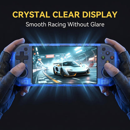 BOYHOM R50H Retro Handheld Game Console 5.1 Inch HD Screen RK3326 Chip 64GB/128GB Classic Portable Video
