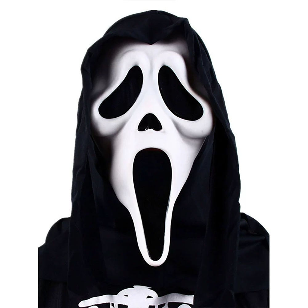 Ghostface Mask Scream Ghostface Mask Latex Horror Full Head Party Grimace Prank Cosplay Prop Hallowee Decor Party Supplies Gift
