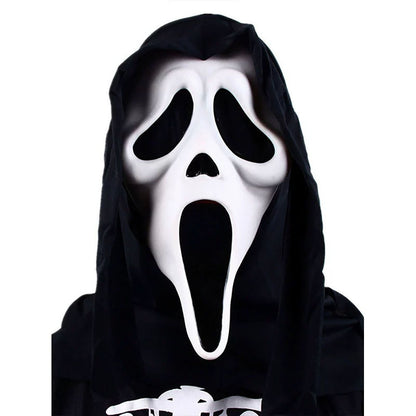 Ghostface Mask Scream Ghostface Mask Latex Horror Full Head Party Grimace Prank Cosplay Prop Hallowee Decor Party Supplies Gift