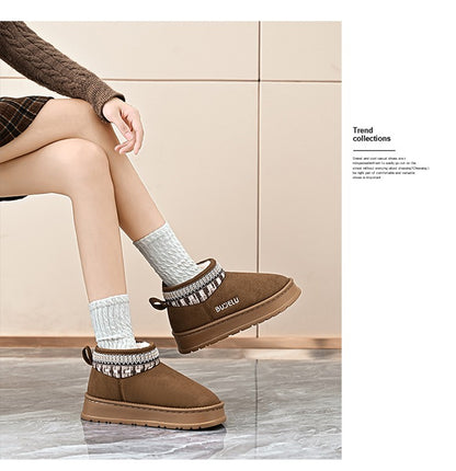 Women's Chelsea Ankle Boots Cowboy Woman Boots on Offer Round Toe Shoes Woman 2024 Trend Uggs Femme Bootie for Women Girl's Boot