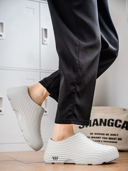 Chef Shoes for Men, New Spring and Autumn Models, Fully Waterproof and Oil-Resistant, Chef-Specific Work Shoes, Rain Boots, Labo