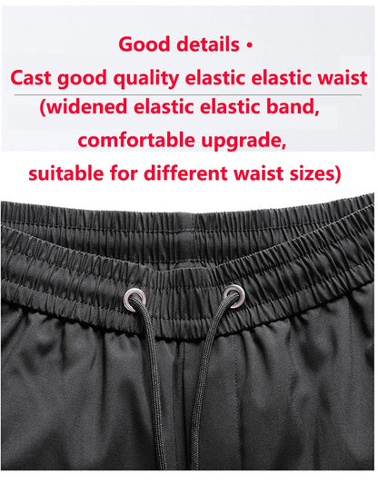 Calça Masculina Casual de Inverno Acolchoada e Grossa Quente Cor Sólida Corta-vento Impermeável de Algodão de Alta Qualidade