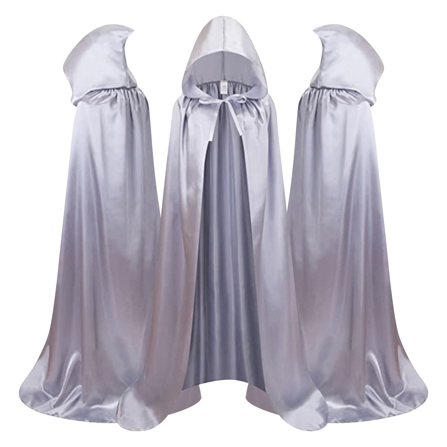 Halloween Cape Classic Fashion  Stand-Up Tie Hood Death Cape Masquerade Party Cosplay Cloak Costumes Accessories Props