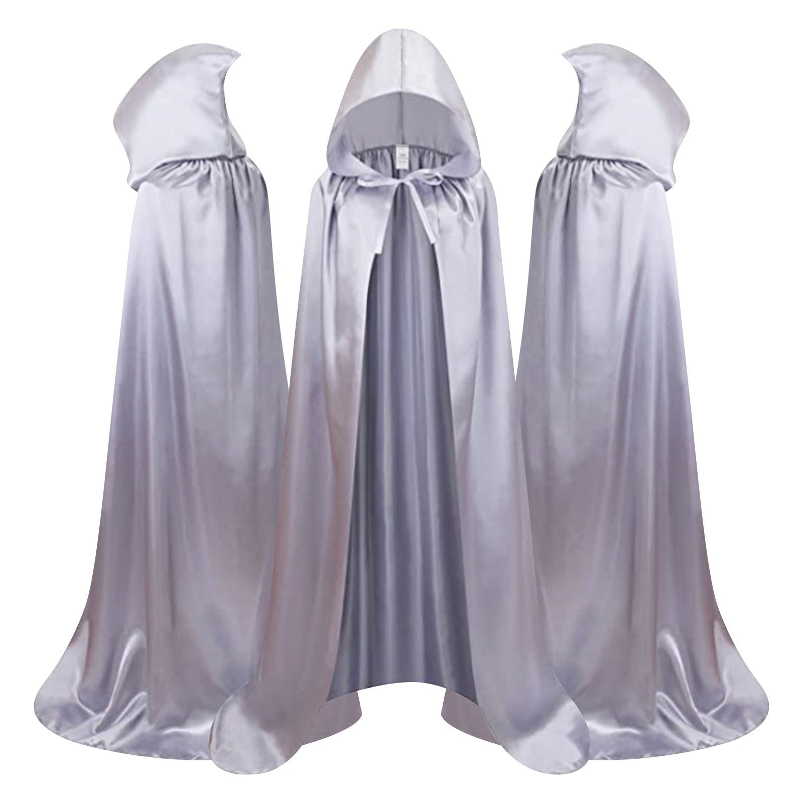 Halloween Cape Classic Fashion  Stand-Up Tie Hood Death Cape Masquerade Party Cosplay Cloak Costumes Accessories Props