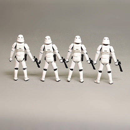 Star Wars Black Warrior Bai Bing Invisible Clone Trooper Display de boneco articulado 1/8 escala 3,75